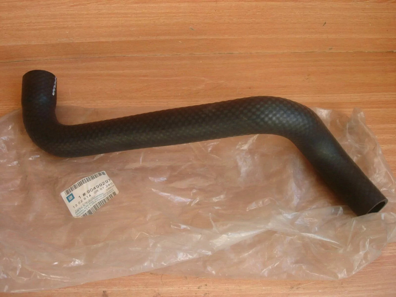 Intercooler Pipe Hose fits Opel Vauxhall Astra F X17DTL 90499297 Genuine View Front