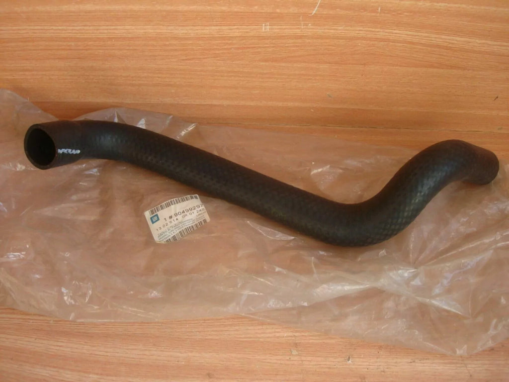 Intercooler Pipe Hose fits Opel Vauxhall Astra F X17DTL 90499297 Genuine View Rear