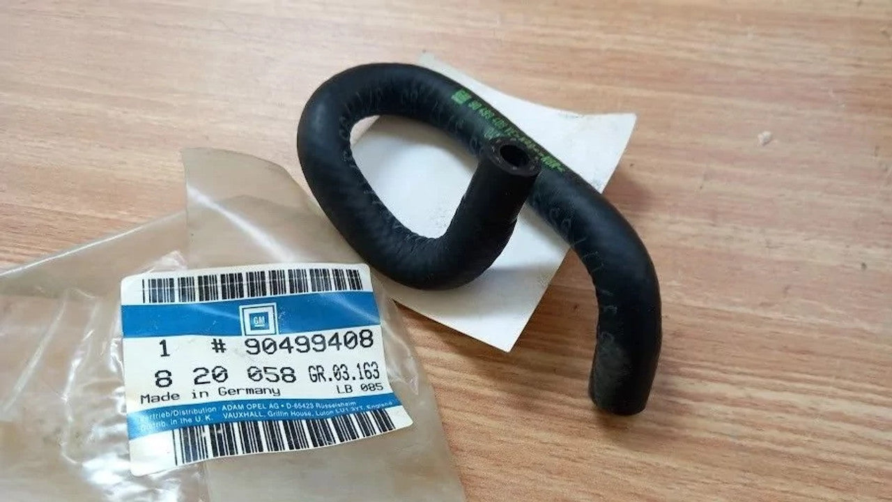 Fuel Hose fits Opel Vauxhall Vectra B Diesel 90499408 Genuine View Front