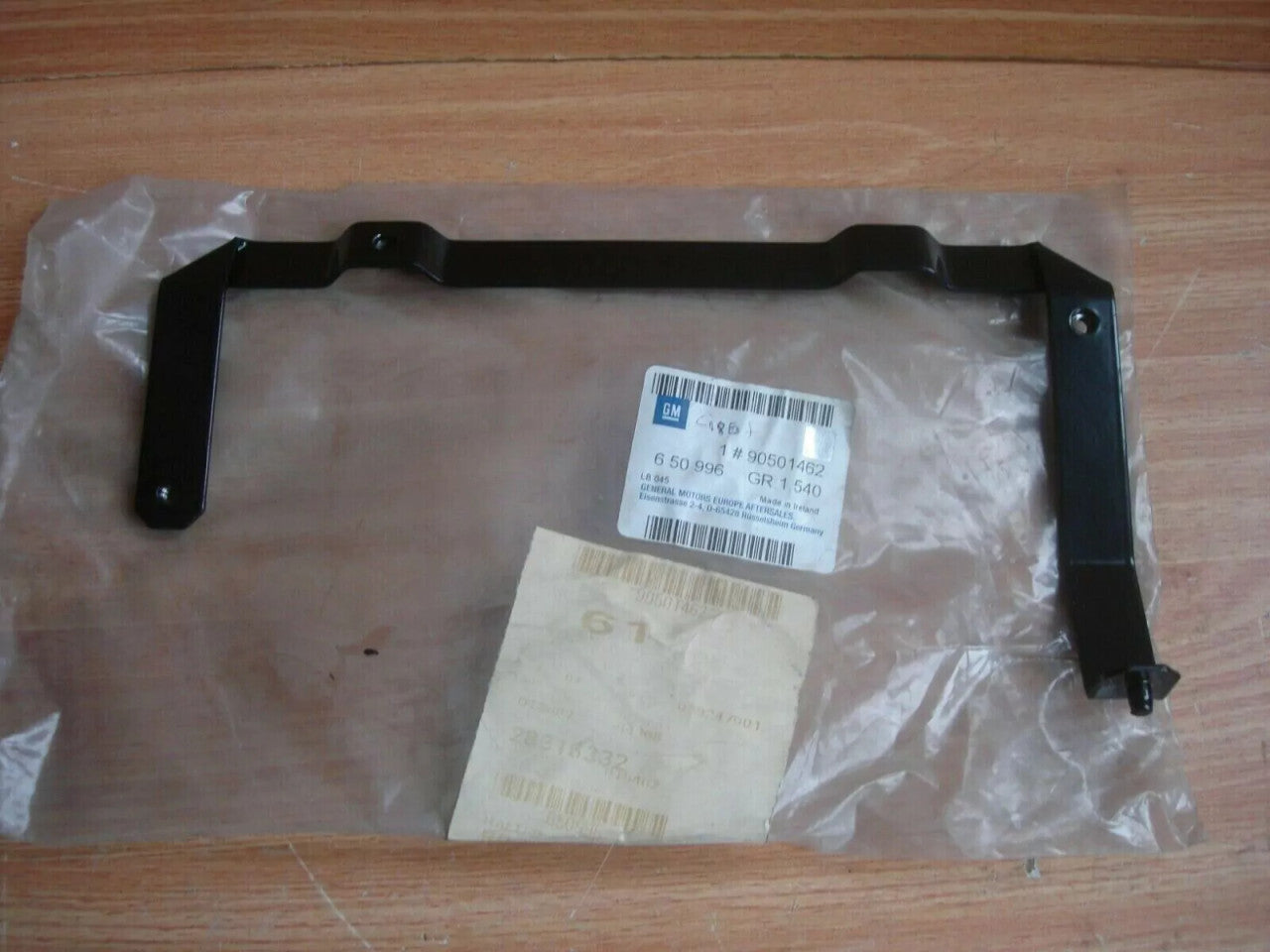 Oil Cooler Bracket fits Opel Vauxhall Astra F 1.7 Diesel 90501462 Genuine View Rear