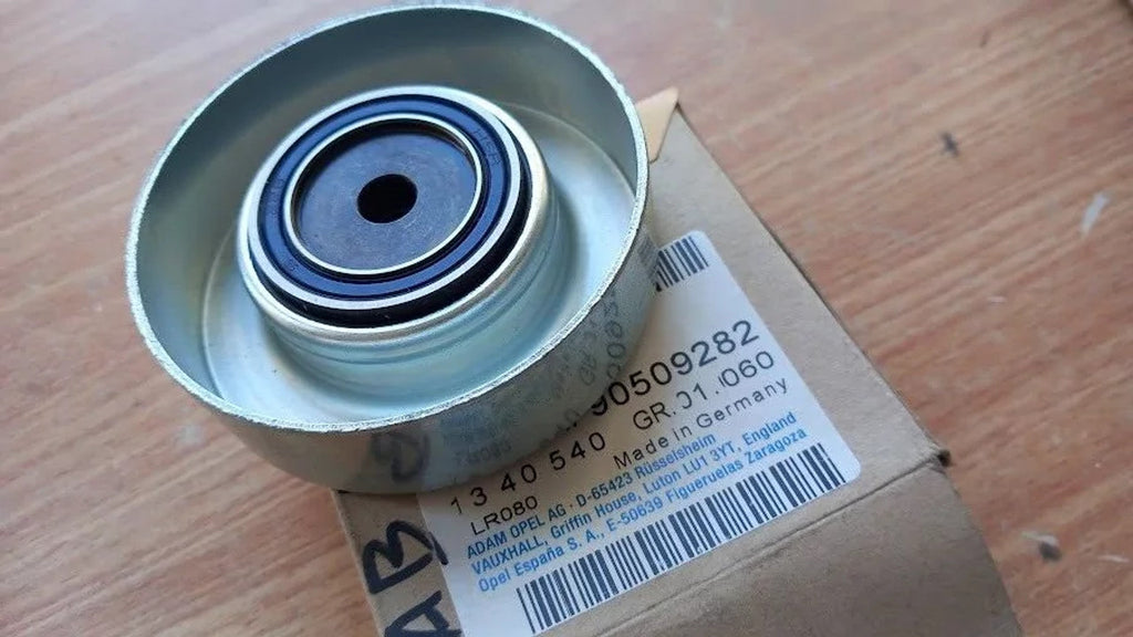 Rib Belt Pulley fits Opel Vauxhall Omega B BMW M41 M51 Diesel 90509282 Genuine View Rear