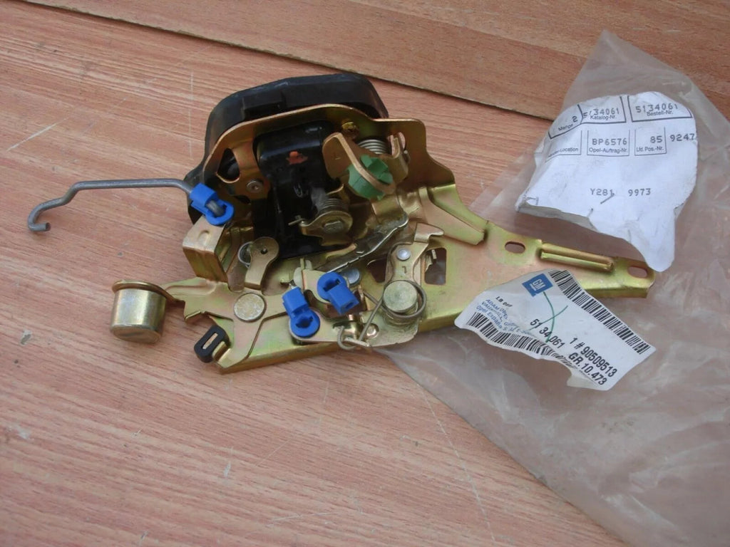 Door Lock Rear Left fits Opel Vauxhall Omega B Corsa B 90509513 Genuine View Upper