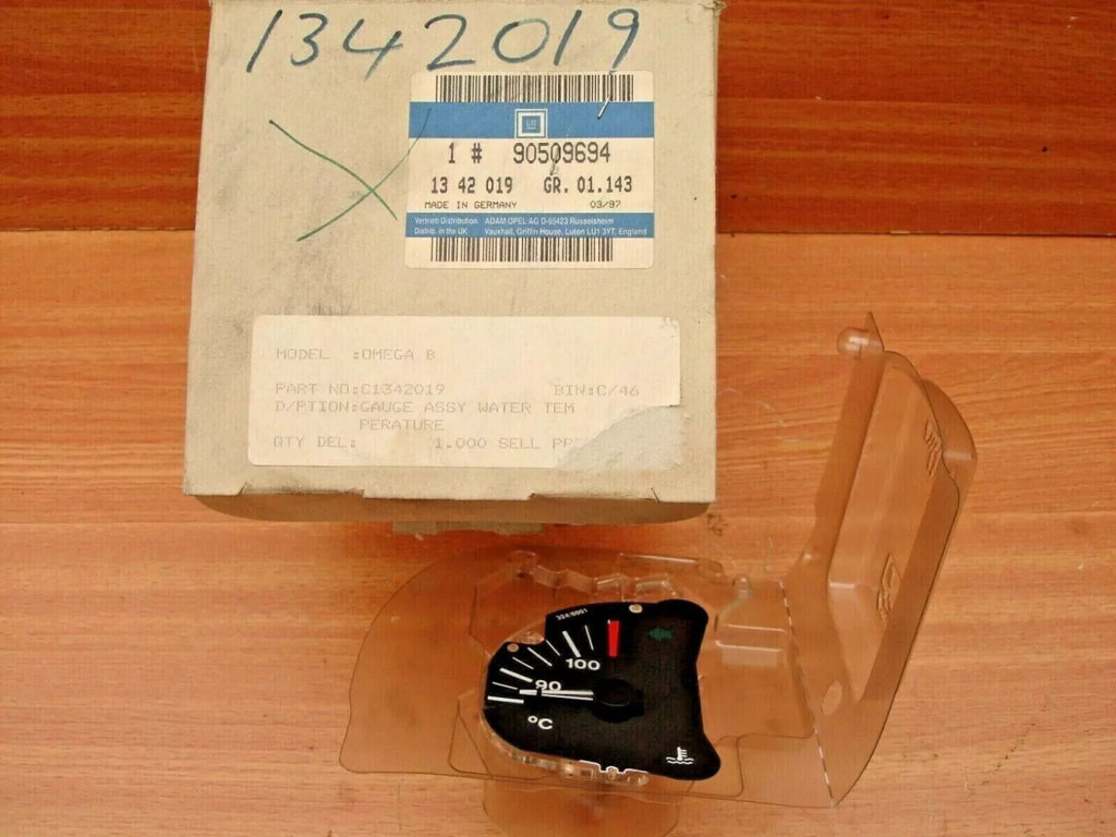Water Temperature Gauge fits Opel Vauxhall Omega B 90509694 Genuine View Lower