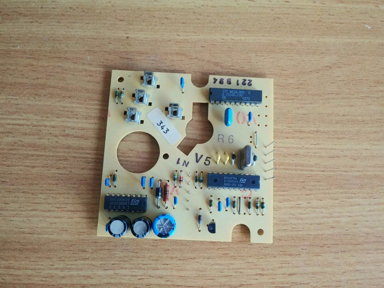 Printed Circuit Rigid Tachometer fits Opel Vauxhall Omega B U25TD Genuine 90509703 View Rear