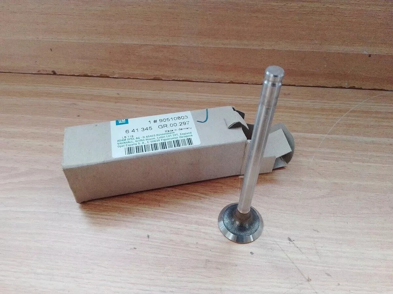 4x Exhaust Valve fits Opel Vauxhall Astra F G 17D X17DTL 90510803 View Front