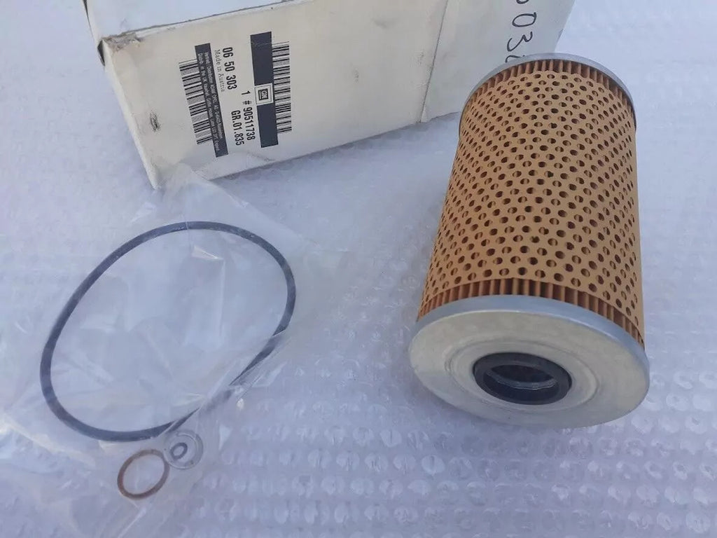 Oil Filter fits Opel Vauxhall Omega B U25TD X25TD BMW M51 Diesel Genuine 90511738 View Rear