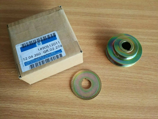 Alternator Pulley fits Opel Omega B Kadett E Vauxhall Cavalier Astra Genuine 90512011 View Front
