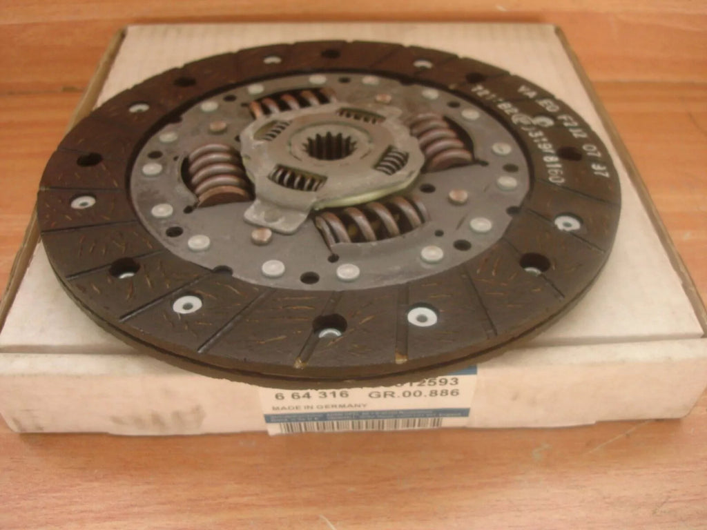Clutch Plate Disc fits Opel Corsa A B Vauxhall Nova 90512593 Genuine View Rear