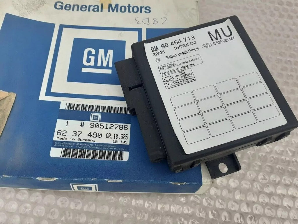 Central Locking Control Module fits Opel Vauxhall Omega B Vectra B 90512786 View Front