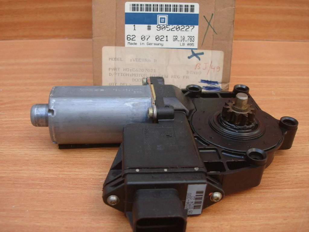 Window Motor Front Left fits Opel Vauxhall Vectra B 90520227 Genuine View Upper
