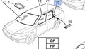 Window Rear Door Left Fixed fits Opel Vauxhall Astra G Estate F35 Genuine 90521839 View Front