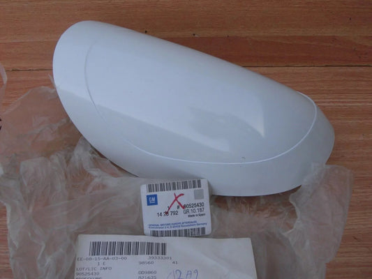 Wing Mirror Cover Right fits Opel Vauxhall Tigra A 75 F07 90525430 Genuine View Front
