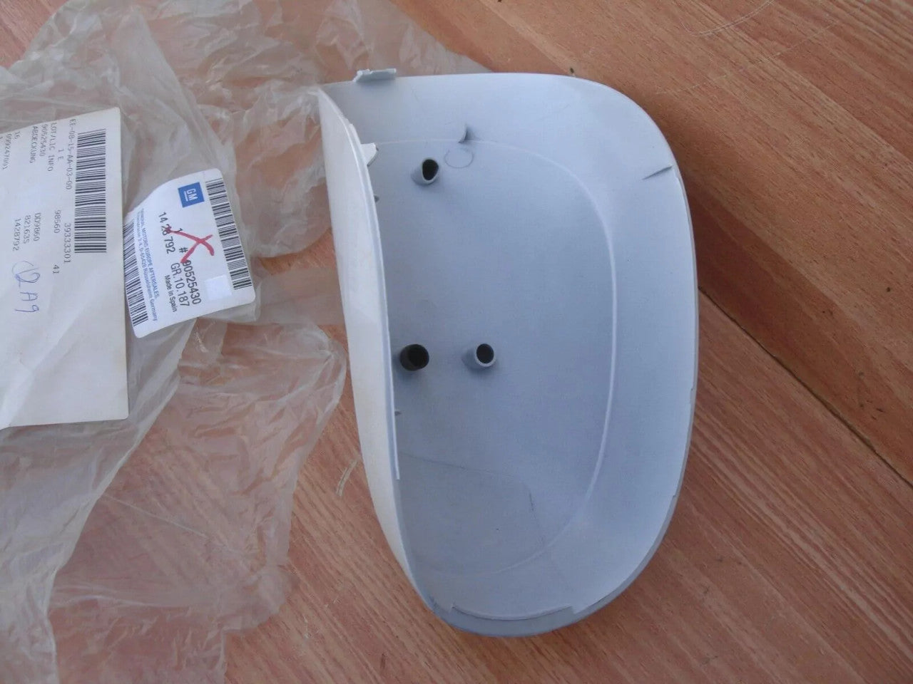 Wing Mirror Cover Right fits Opel Vauxhall Tigra A 75 F07 90525430 Genuine View Rear