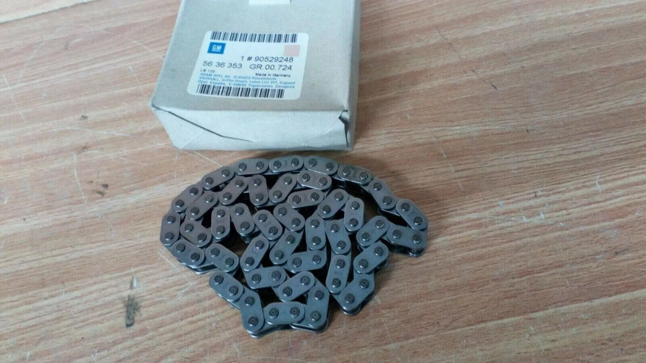 Timing Chain fits Opel Vauxhall X20DTL Y20DTH X22DTH Y22DTH 90529248 Genuine View Front