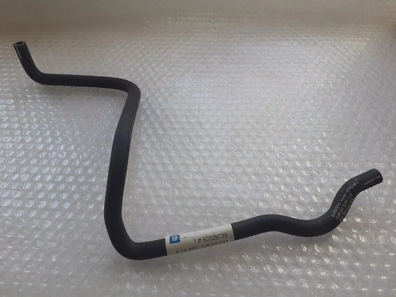 Throttle Hose fits Opel Vauxhall Vectra B X25XE Y26SE 90529739 Genuine View Rear