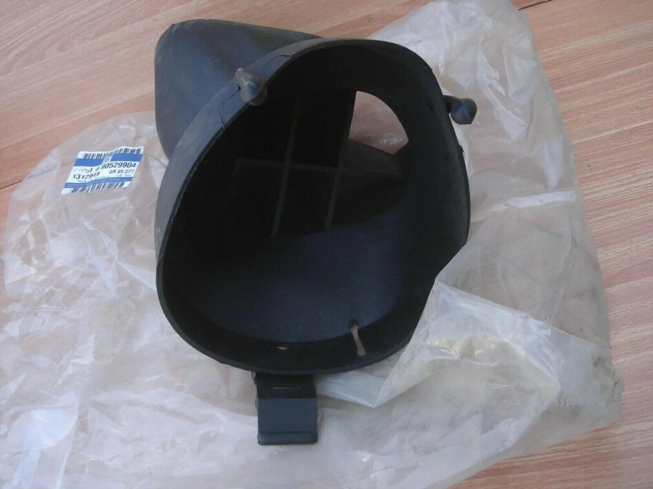 Intercooler Rubber Duct Air Intake fits Opel Vauxhall Omega B U25TD X25TD 90529904 View Rear