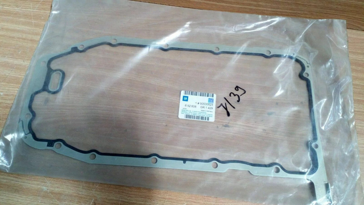 Oil Pan Gasket fits Opel Vauxhall Astra F Astra G Zafira A X17DTL 90530623 View Front