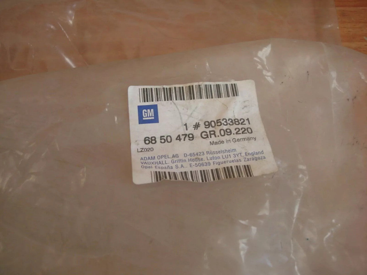 Air Condition Pipe fits Opel Vauxhall Corsa B X12XE 90533821 Genuine View Right