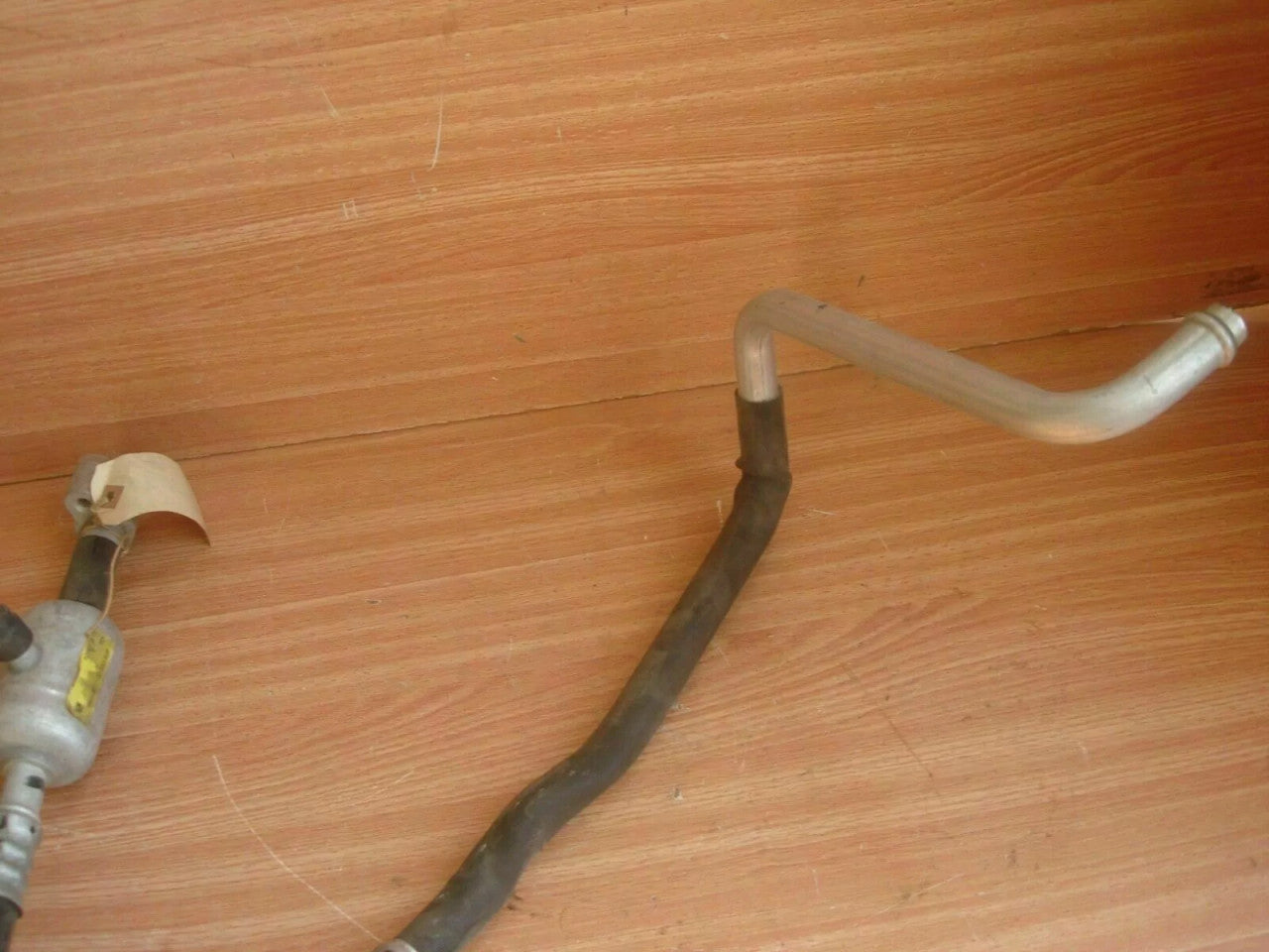 Air Condition Pipe fits Opel Vauxhall Corsa B X12XE RHD 90533828 Genuine View Rear