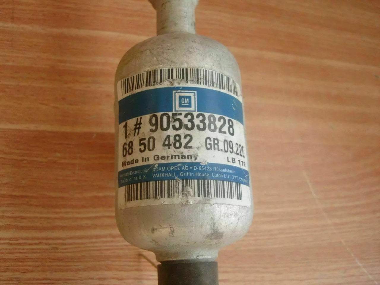 Air Condition Pipe fits Opel Vauxhall Corsa B X12XE RHD 90533828 Genuine View Left