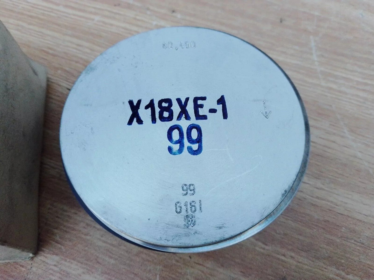 Piston fits Opel Vauxhall X18XE1 Z18XE 80.49mm Bore STD 90536040 Genuine View Rear