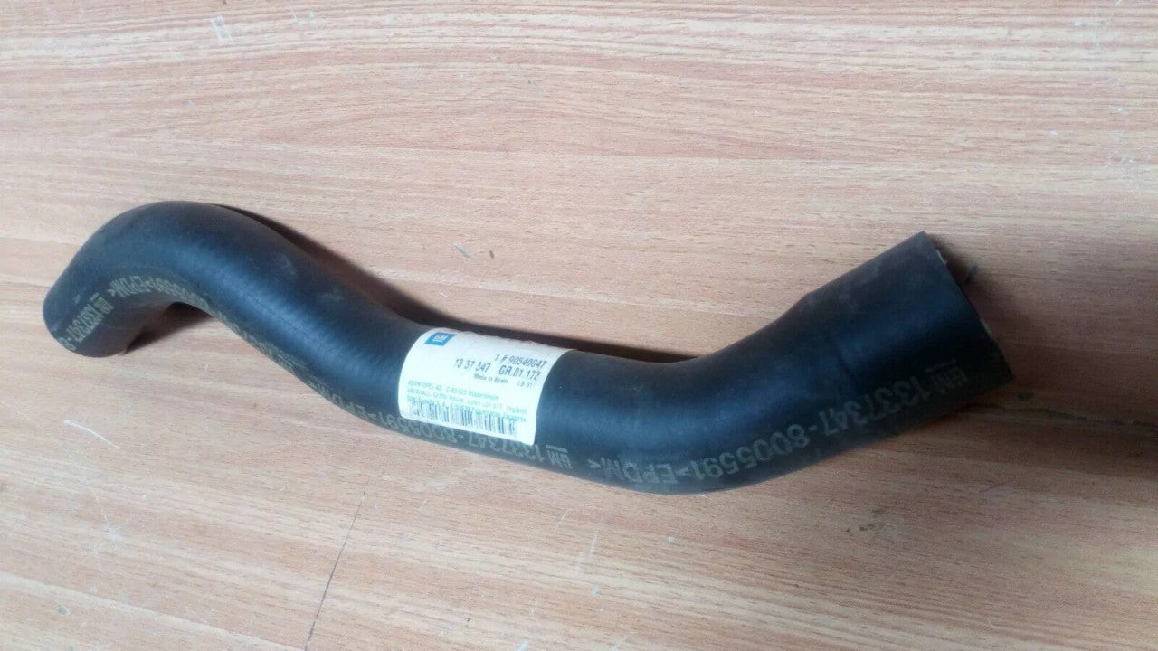 Radiator Hose Lower fits Opel Vauxhall Astra F 90540047 Genuine View Front