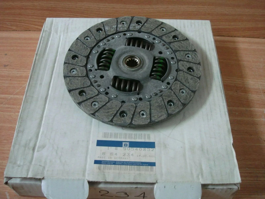 Clutch Disc fits Opel Vauxhall Astra F G Vectra B 90540852 Genuine View Rear