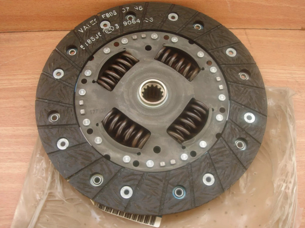 Clutch Plate Disc fits Opel Vauxhall Corsa B Vectra C Astra Meriva C16XE Genuine View Rear