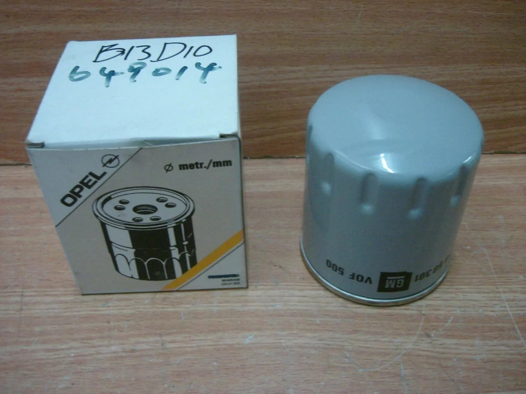 Oil Filter fits Opel Vauxhall Vectra B Astra F Kadett E 17TD 90485456 Genuine 90541163 View Front