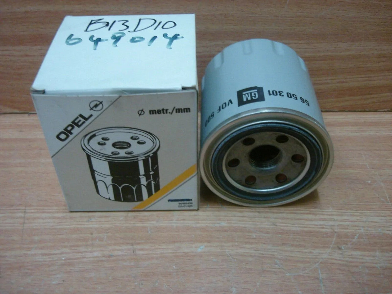 Oil Filter fits Opel Vauxhall Vectra B Astra F Kadett E 17TD 90485456 Genuine 90541163 View Rear