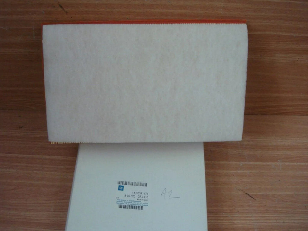 Air Filter fits Opel Vauxhall Vectra B X25XE Y26SE 90541474 Genuine View Rear
