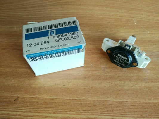Voltage Regulator fits Opel Vauxhall Corsa B Tigra 90541990 Genuine View Front