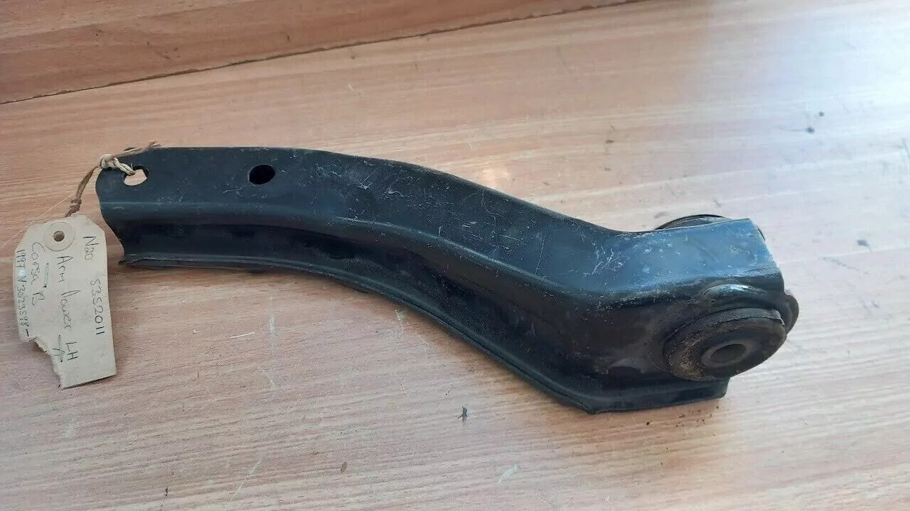 Control Arm Front Left fits Opel Vauxhall Corsa B 90542572 Genuine View Rear