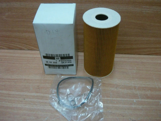 Oil Filter fits Opel Vauxhall Omega B U25TD X25TD BMW Land Rover Diesel Genuine 90542604 View Front