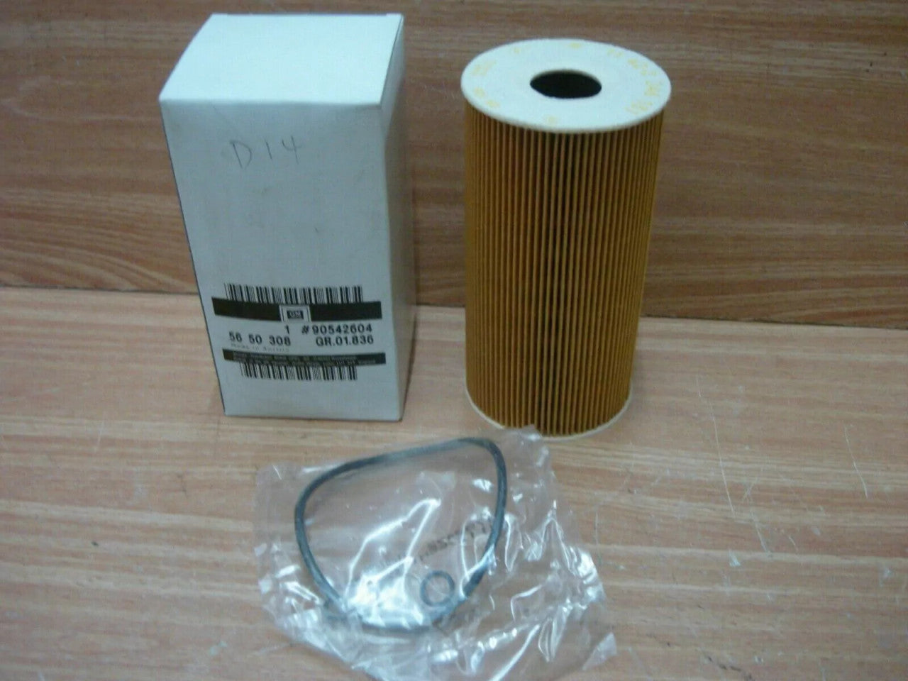 Oil Filter fits Opel Vauxhall Omega B U25TD X25TD BMW Land Rover Diesel Genuine 90542604 View Rear