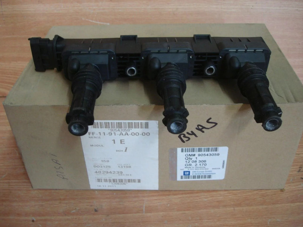Ignition Coil fits Opel Vauxhall Corsa B C Agila A Z10XE X10XE 90543059 Genuine View Front