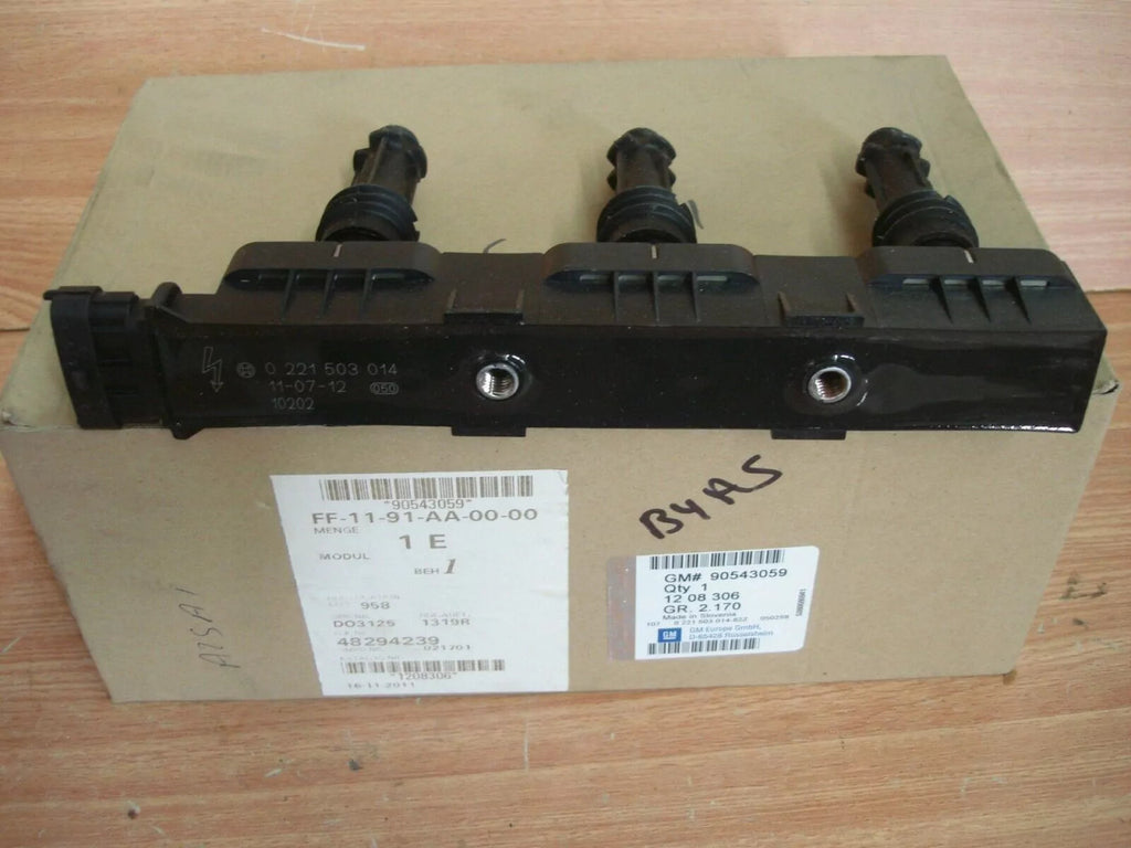 Ignition Coil fits Opel Vauxhall Corsa B C Agila A Z10XE X10XE 90543059 Genuine View Right