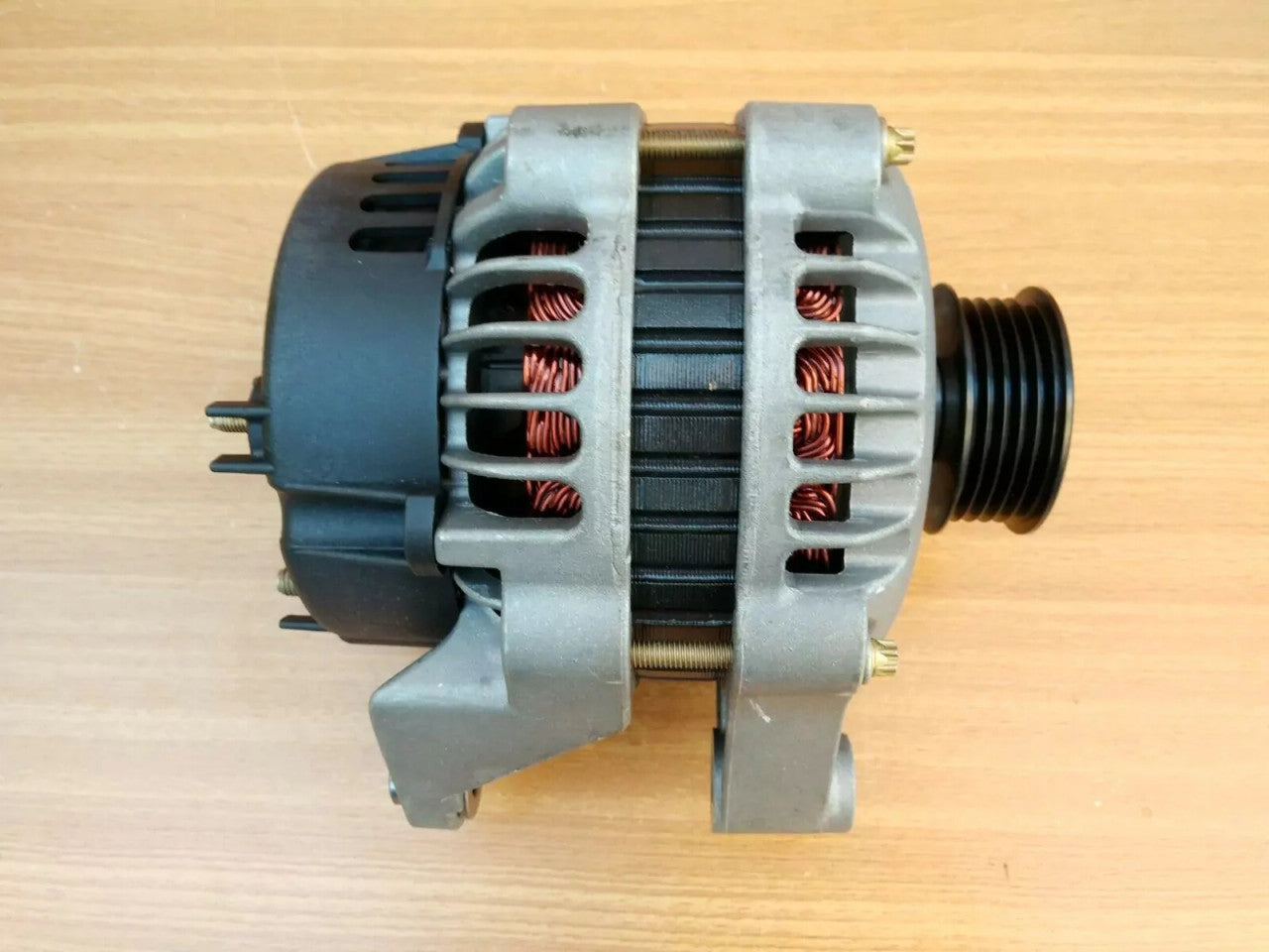 Alternator fits Opel Vauxhall Corsa B X10XE X12XE 12v 100amp 90543910 Genuine View Rear