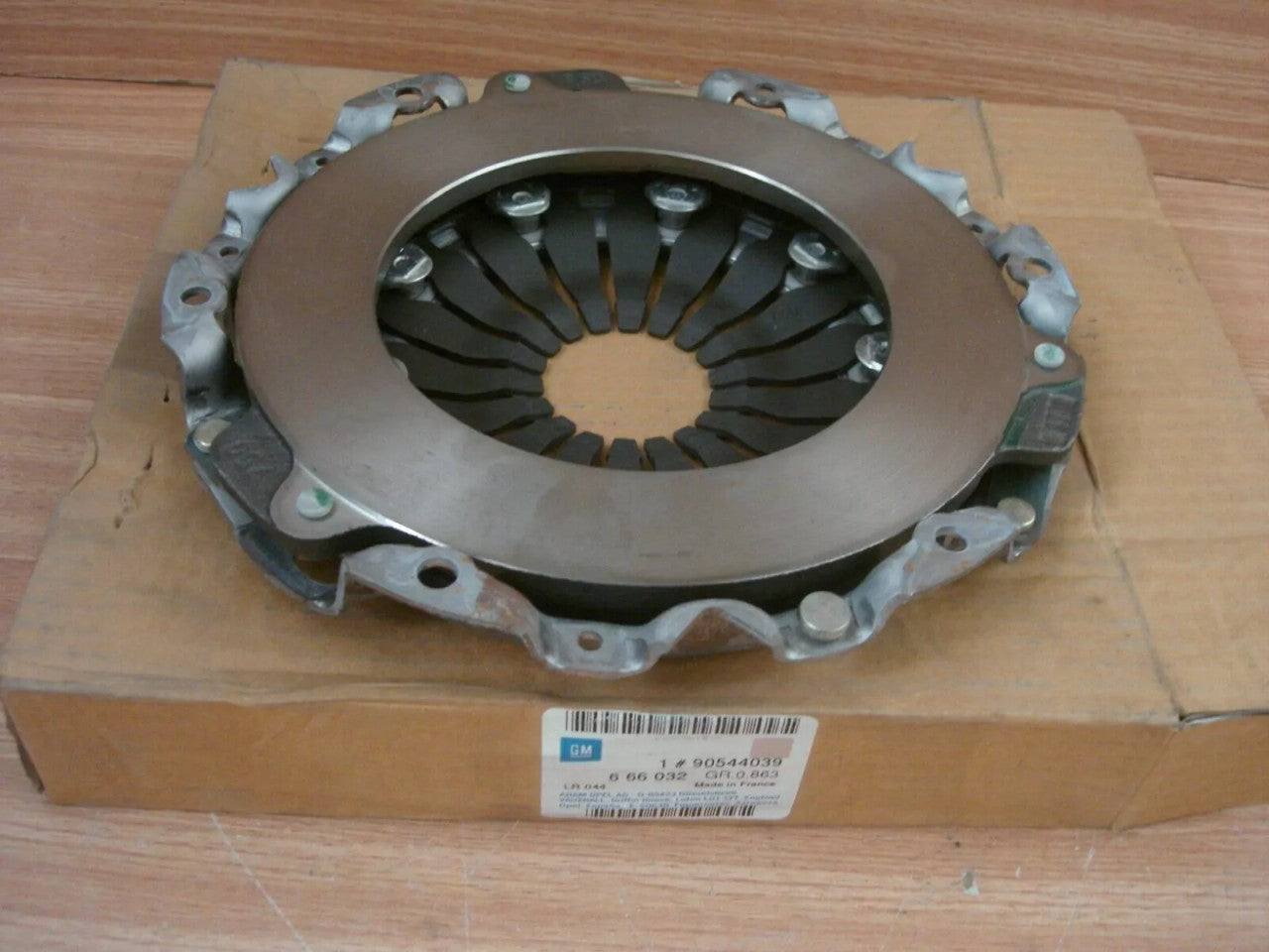 Pressure Plate fits Opel Corsa A Vauxhall Nova E16SE C16SE C16NZ Genuine 90544039 View Rear