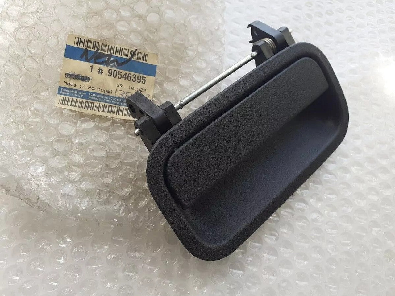 Exterior Door Handle Rear Left Black fits Opel Vauxhall Astra F Corsa B 90546395 View Right