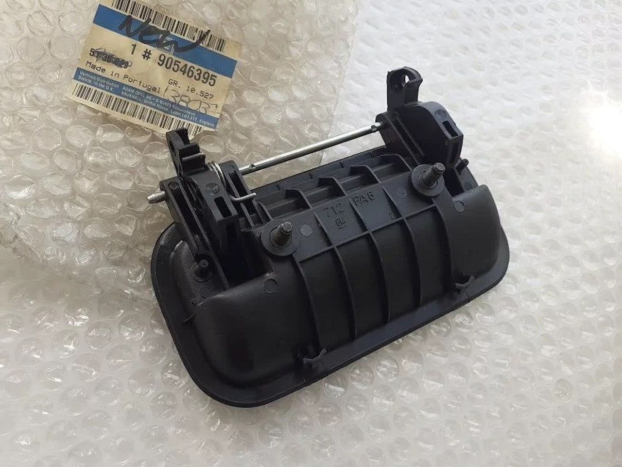 Exterior Door Handle Rear Left Black fits Opel Vauxhall Astra F Corsa B 90546395 View Left