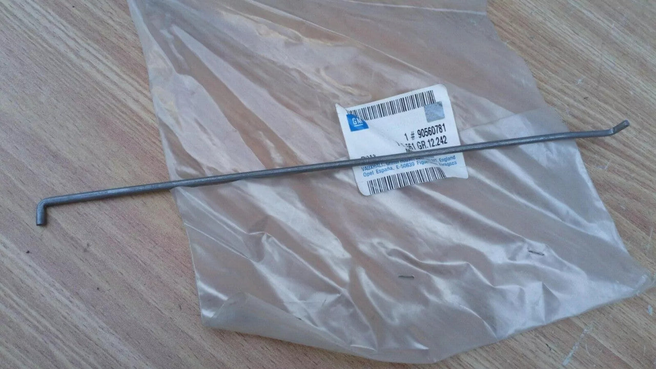 Tailgate Lock Rod fits Opel Vauxhall Zafira A F75 90560781 Genuine View Front
