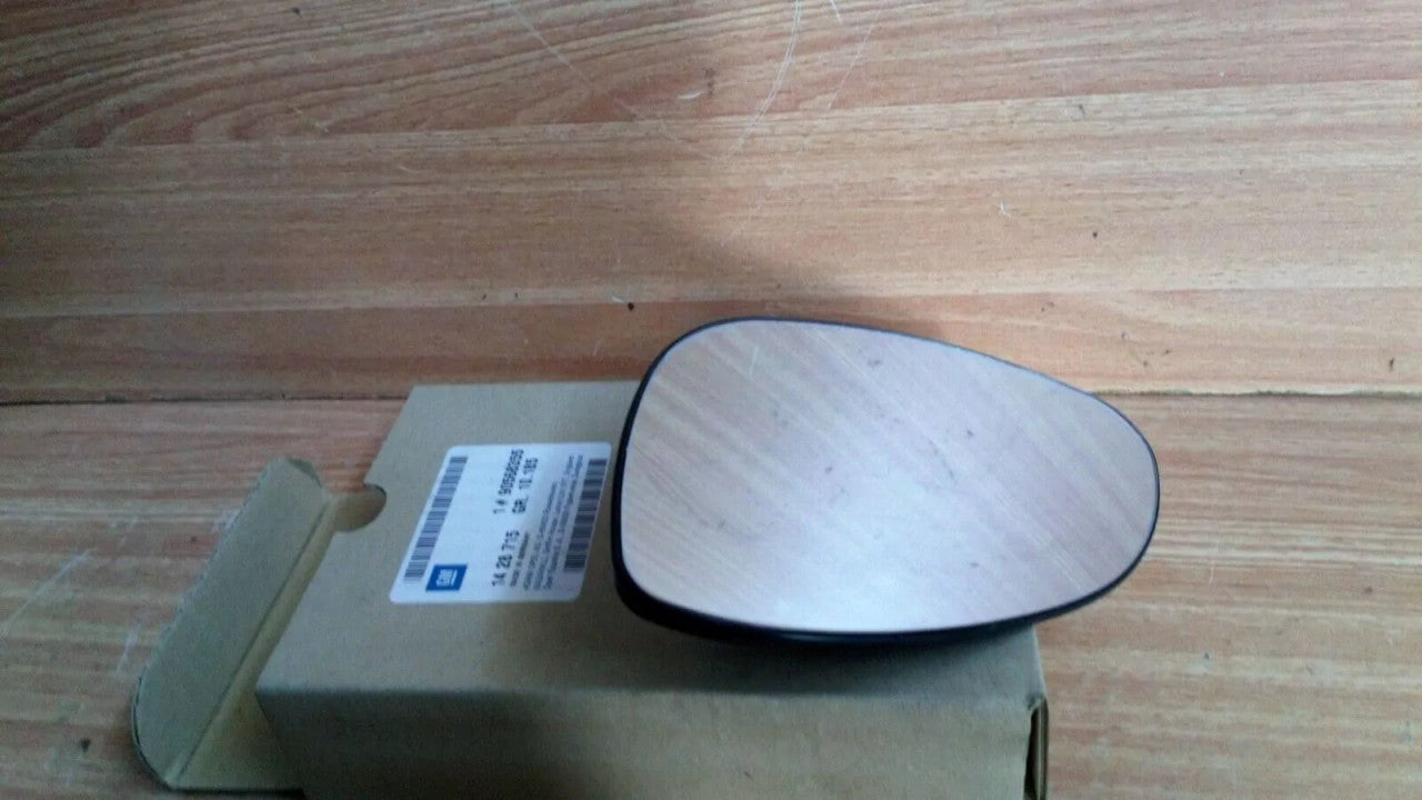 Wing Mirror Glass Left RHD fits Opel Vauxhall Vectra B 90568355 Genuine View Front