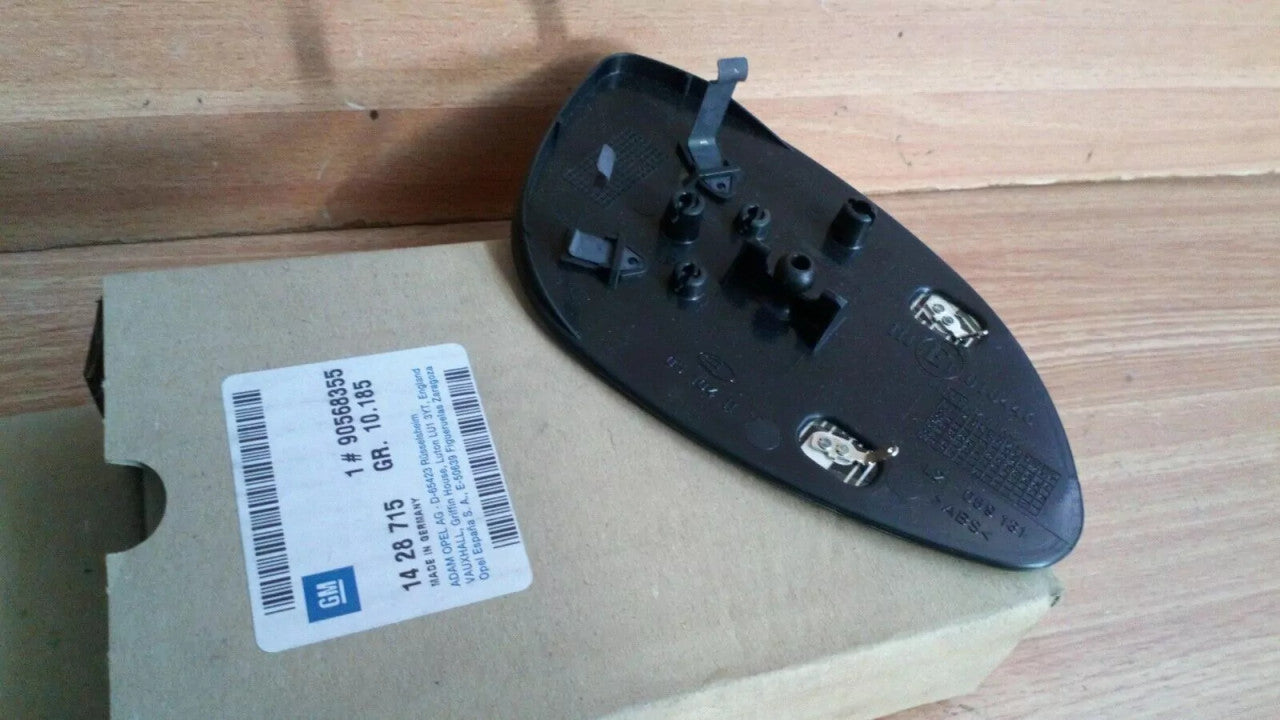 Wing Mirror Glass Left RHD fits Opel Vauxhall Vectra B 90568355 Genuine View Rear