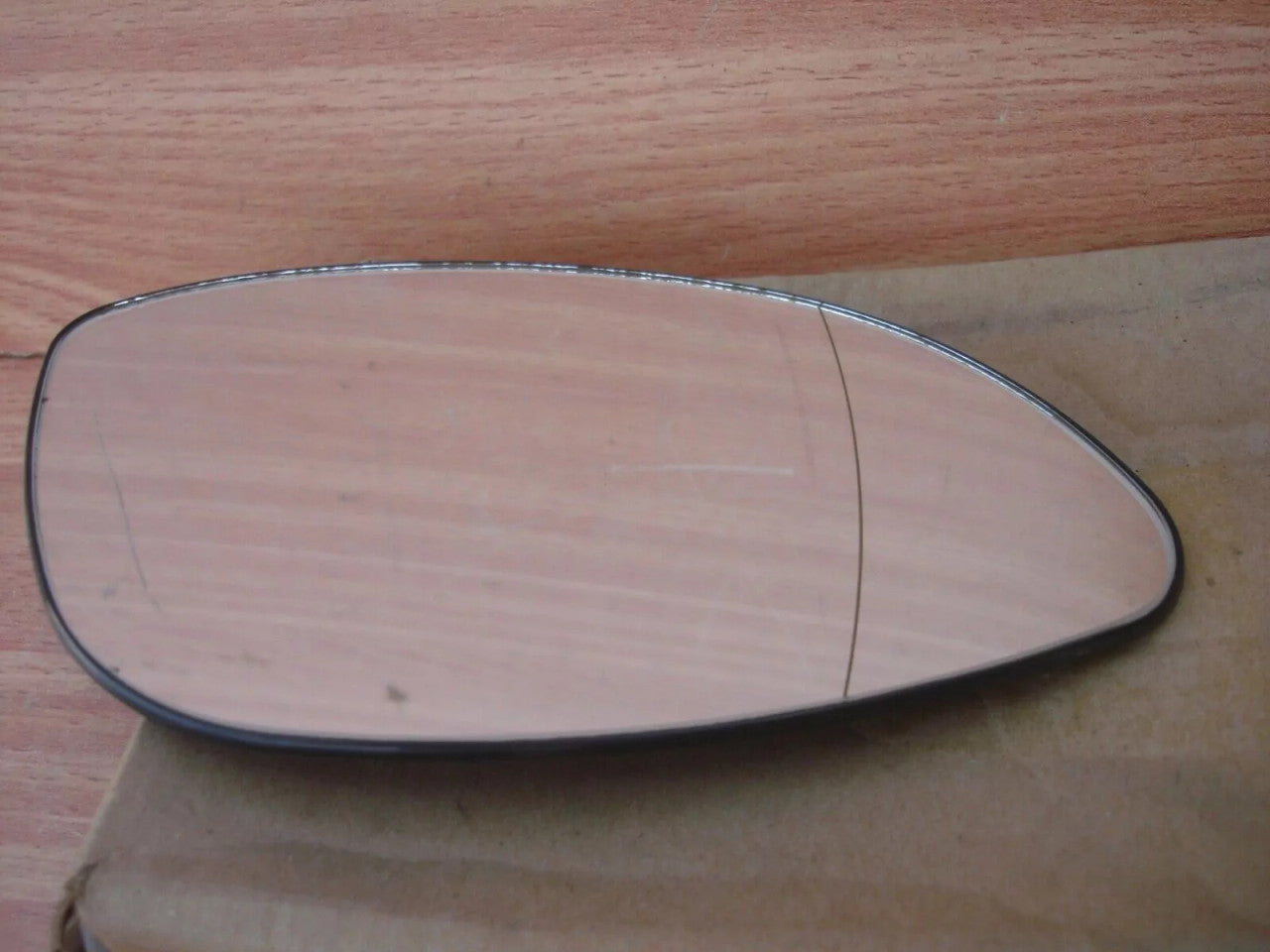 Wing Mirror Glass Right fits Opel Vauxhall Vectra B 90569692 Genuine View Front