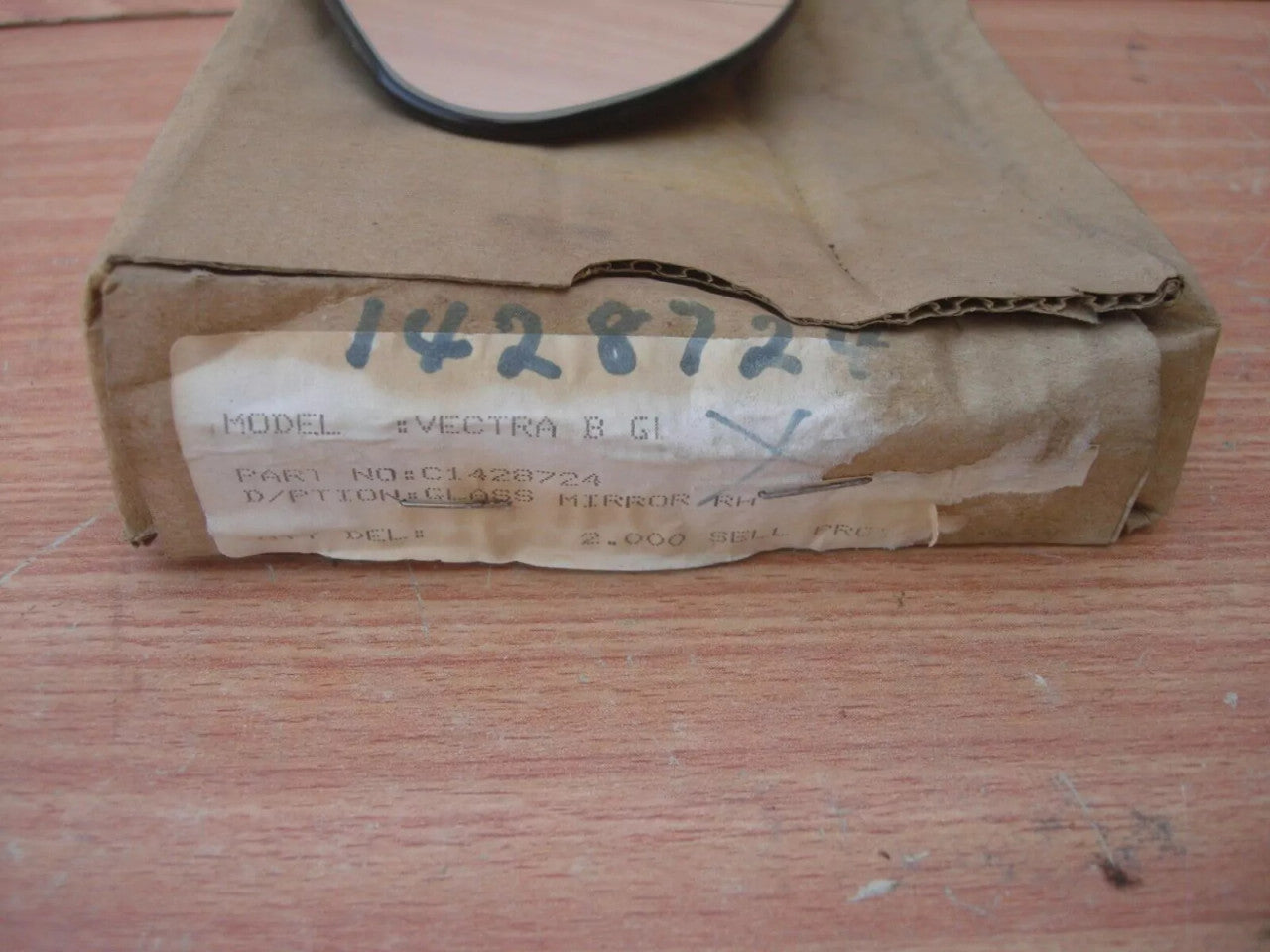 Wing Mirror Glass Right fits Opel Vauxhall Vectra B 90569692 Genuine View Right