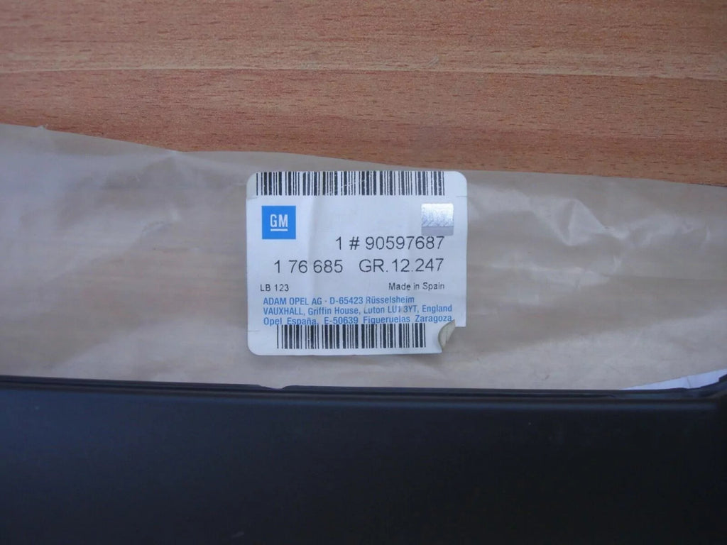 Tailgate Handle Anthracite fits Opel Vauxhall Astra G F08 F48 90597687 Genuine View Right