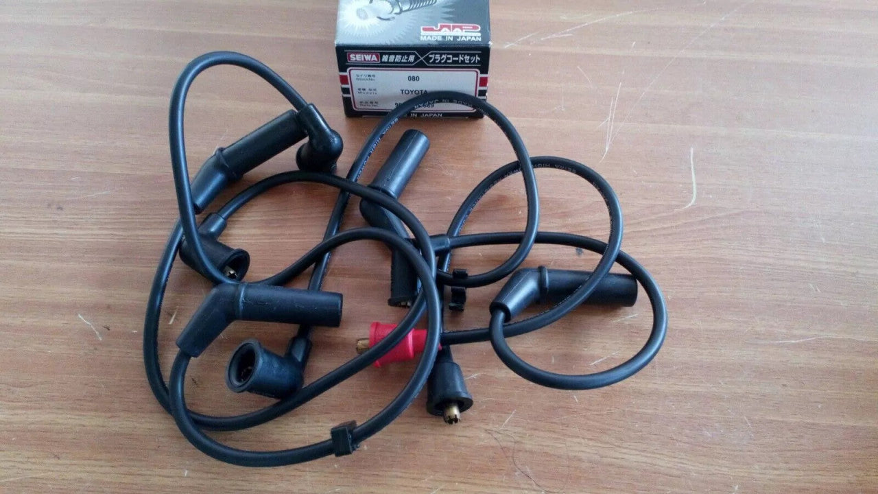 Ignition Wires Set fits Toyota Corolla Corsa Tercel EL31 3ETE 90919-21389 View Front