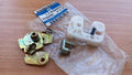 Back Door Lock Catch Right fits Opel Kadett E Combo 91060536 Genuine View Front