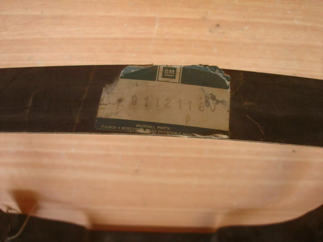 Fuel Tank Strap fits Bedford Trucks 91121180 Genuine View Rear